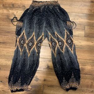 Boho flowy pants